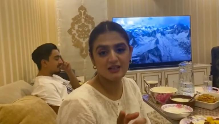 Javeria Saud Hosted A Sehri Night For Hira Mani