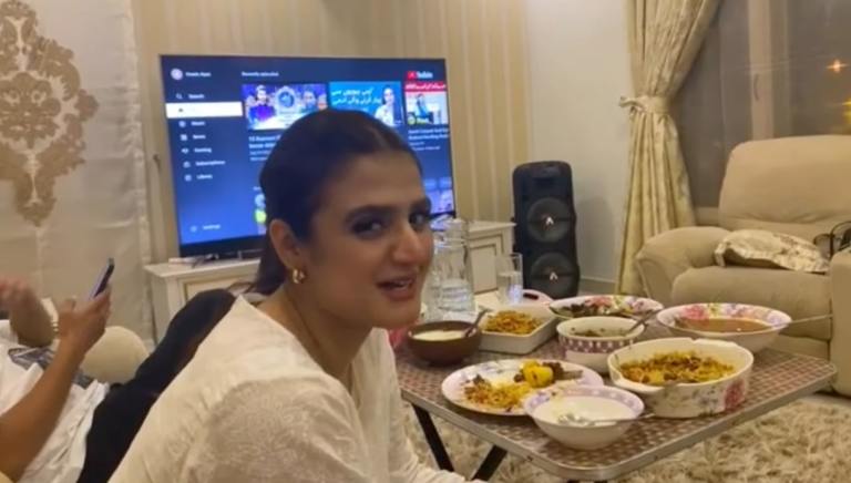 Javeria Saud Hosted A Sehri Night For Hira Mani