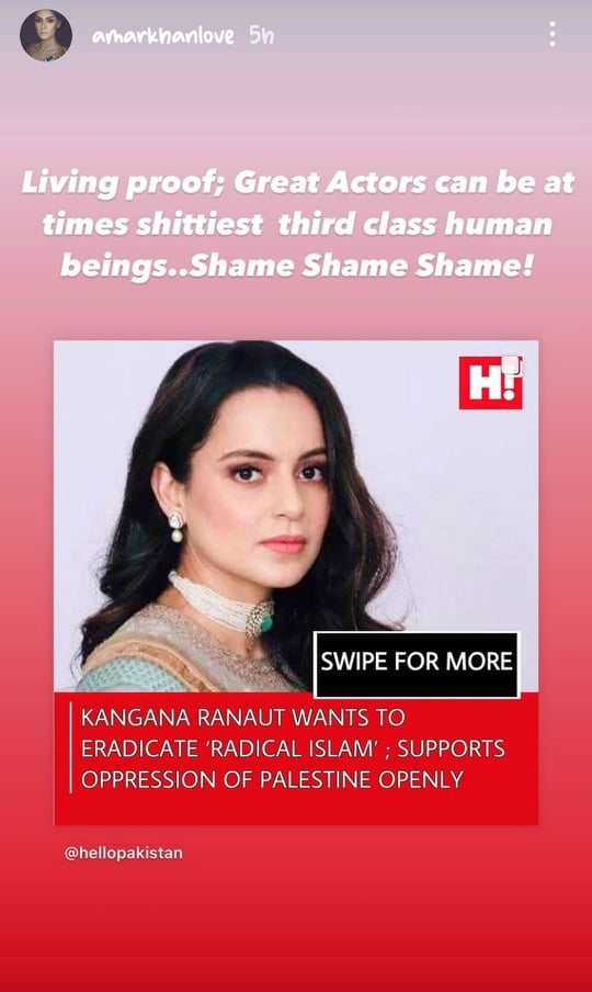 Celebrities React To Kangna Ranaut's Recent Statement