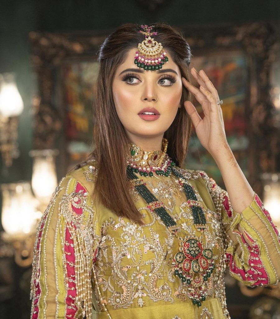 Kanwal Aftab Dolled Up In A Gorgeous Bridal Attire