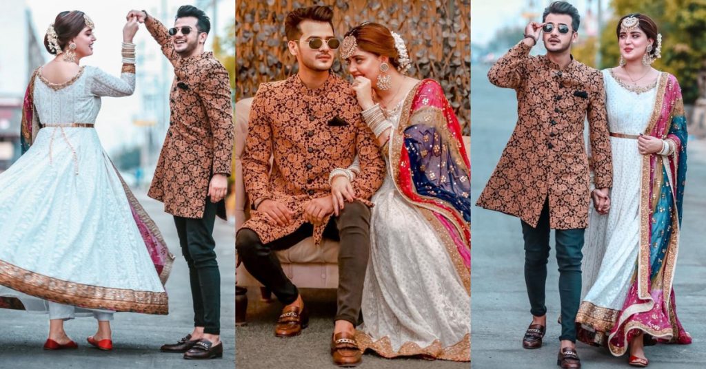 Kanwal Aftab And Zulqarnain Sikandar Pose For A Loved-Up Photoshoot