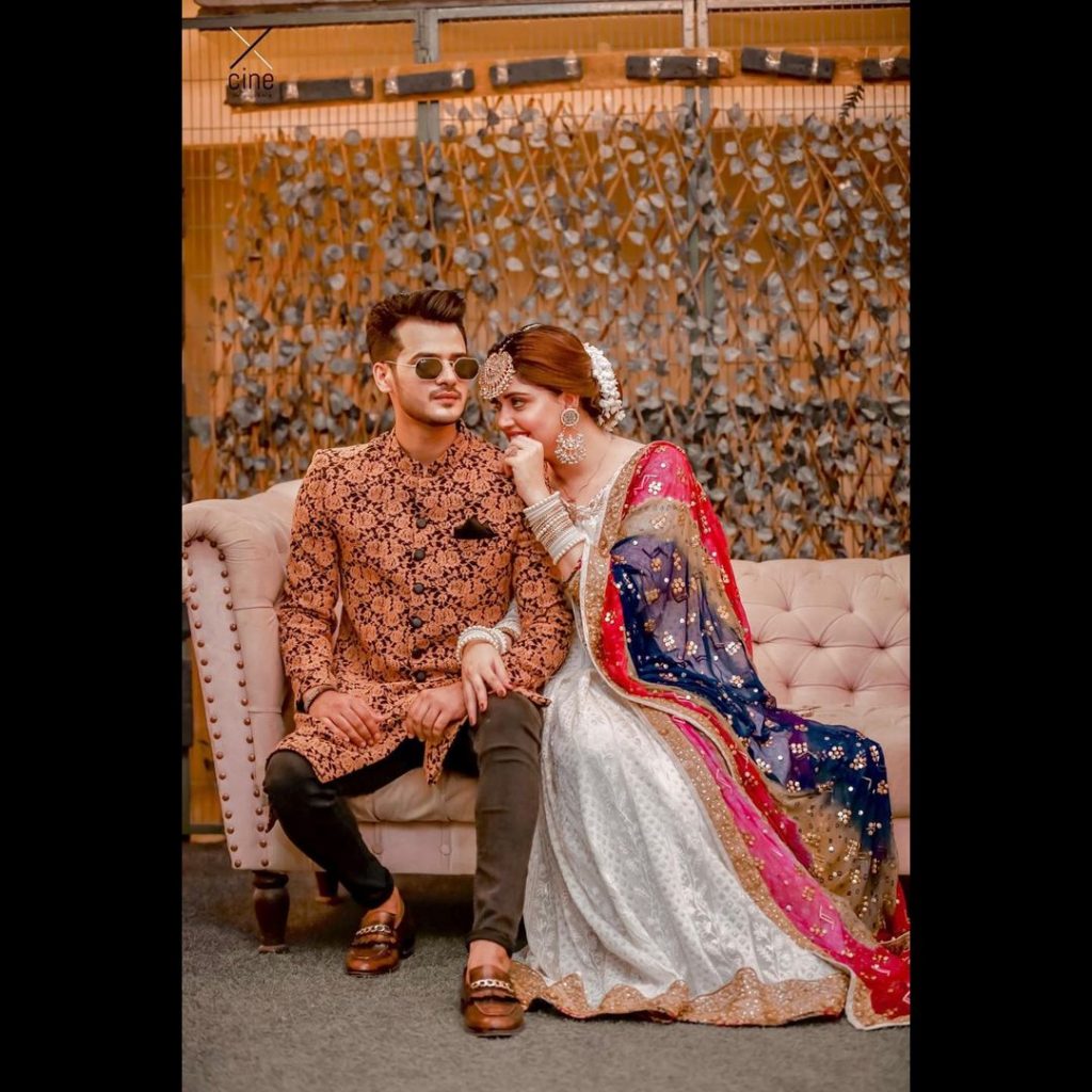 Kanwal Aftab And Zulqarnain Sikandar Pose For A Loved-Up Photoshoot