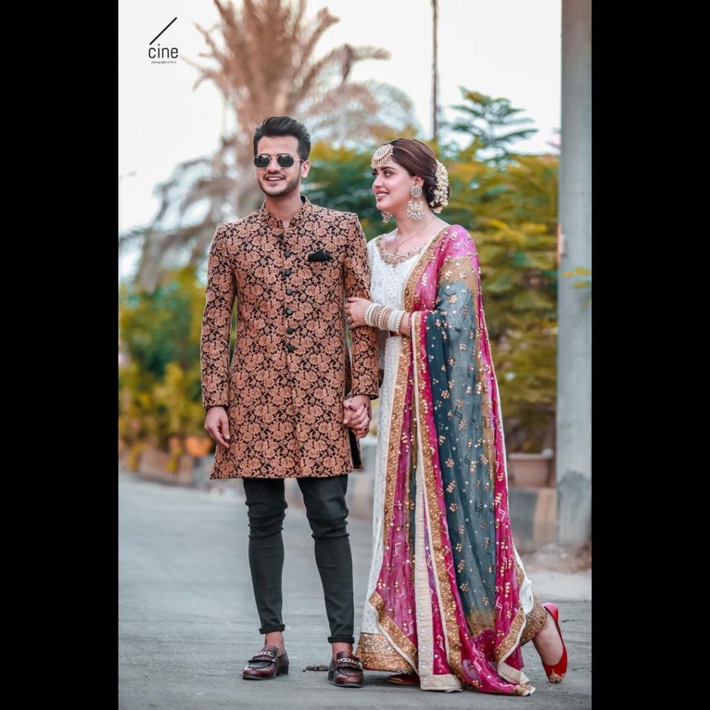 Kanwal Aftab And Zulqarnain Sikandar Pose For A Loved-Up Photoshoot