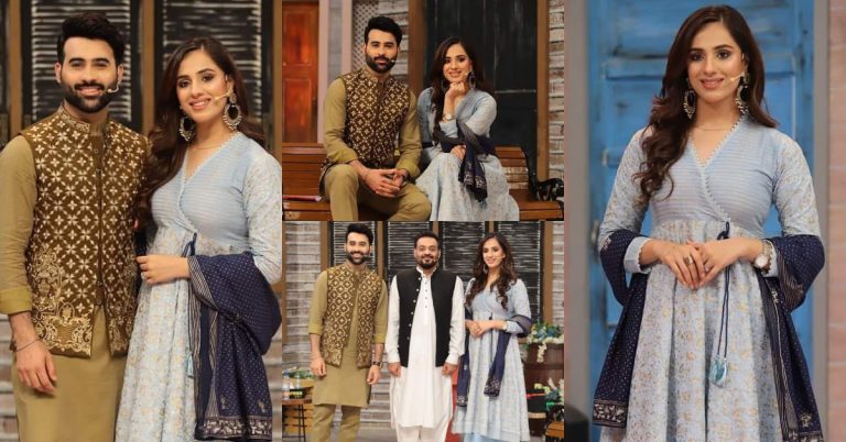Celebrity Couple Maham Aamir And Faizan Sheikh At Jeeway Pakistan