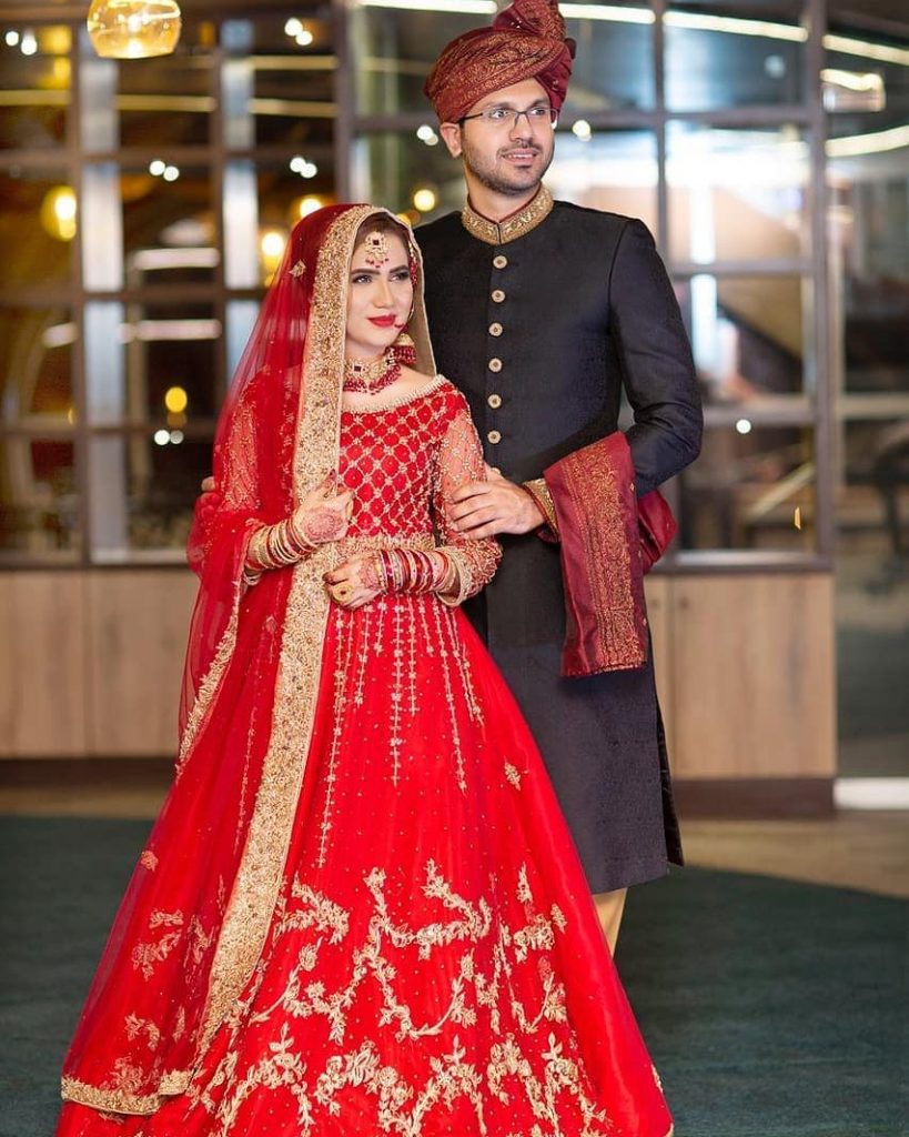 Beautiful Wedding Pictures Of Anchor Person Mahvish Tabassum