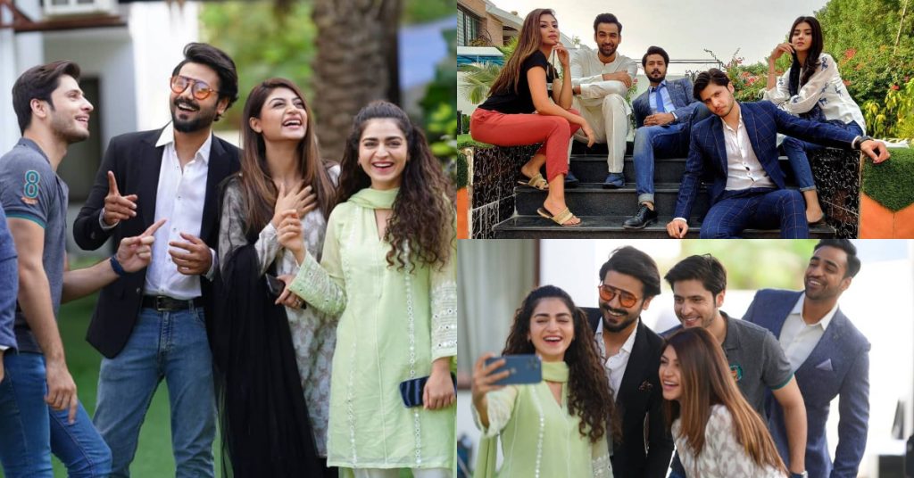 Fun BTS Pictures From The Sets Of Upcoming Drama Mere Apne