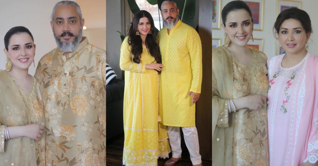 Natasha Khalid's Beautiful Pictures With Her Family Celebrating Eid