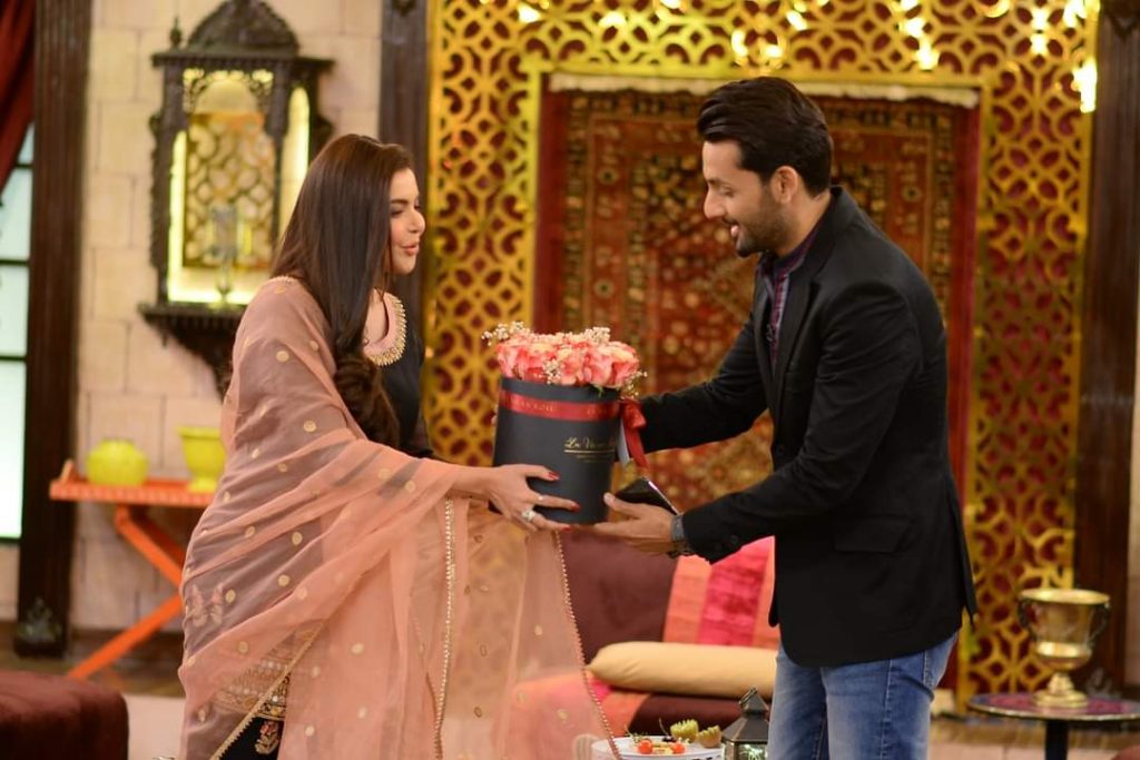 Mahira Khan And Mohib Mirza Pictures From GMP Shaan-e-Suhoor