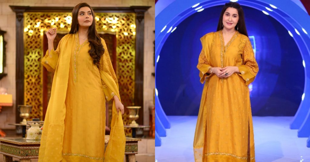 Top Pakistani Celebrities Spotted In Same Dresses