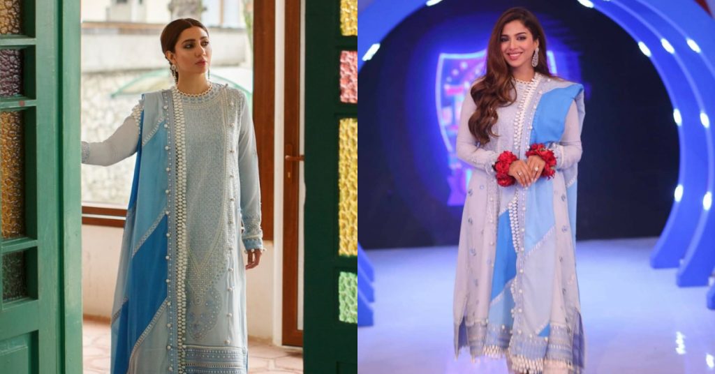 Top Pakistani Celebrities Spotted In Same Dresses