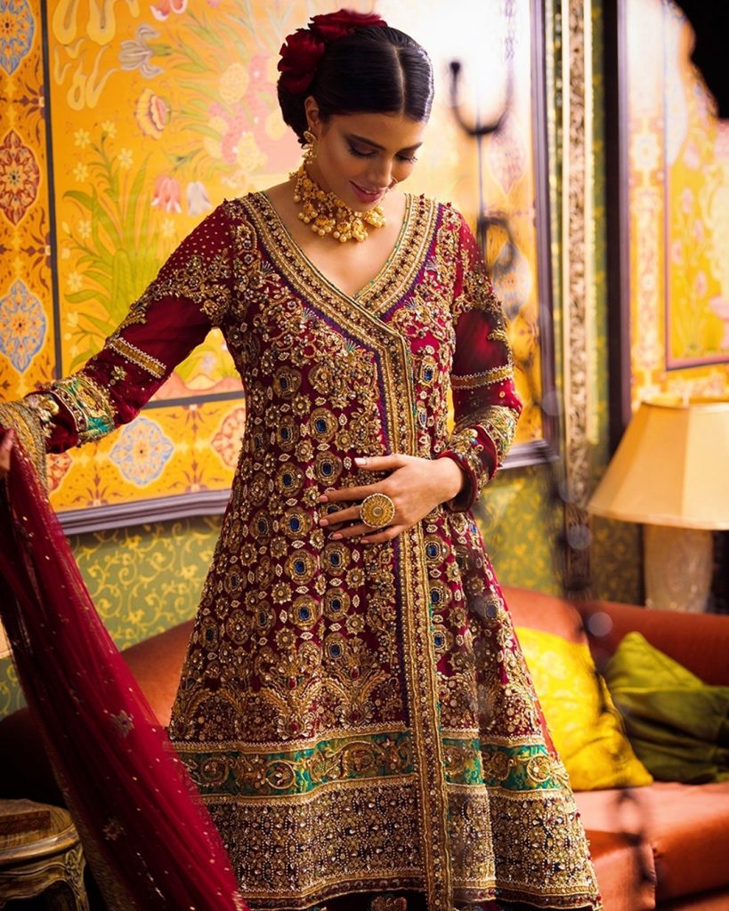 Rabia Butt Looking Undeniably Gorgeous In Her Latest Bridal Shoot