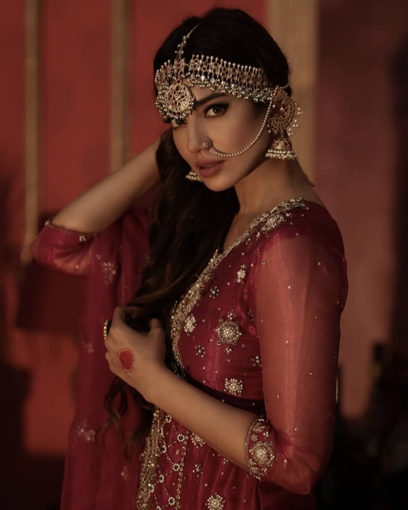 Zeeniya Couture Bridal Collection Featuring Rabia Butt