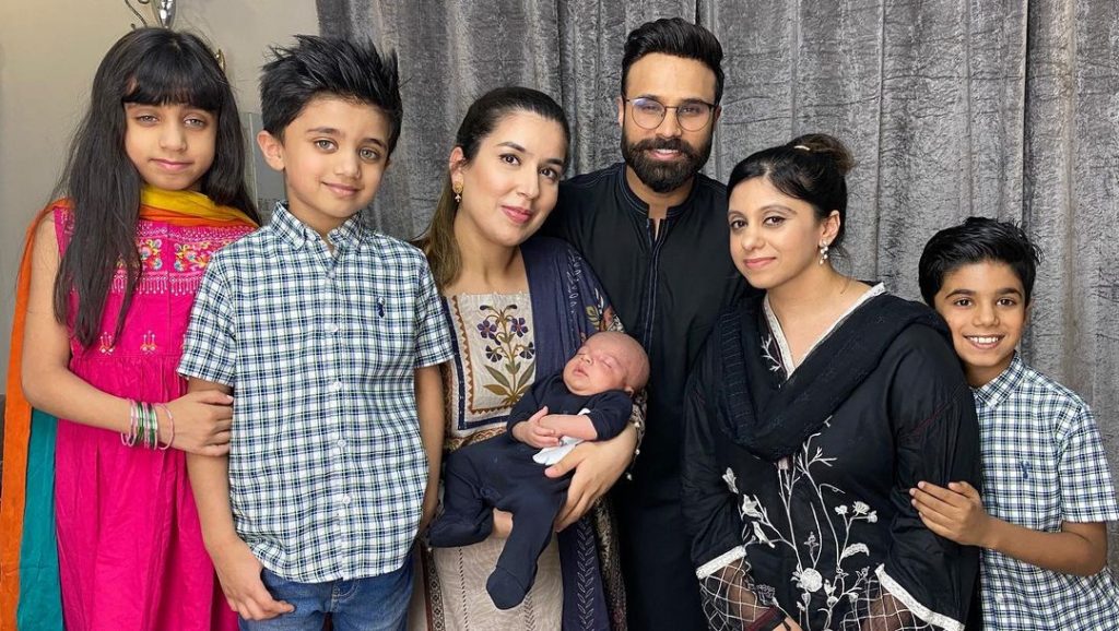 Rahim Pardesi Shared Adorable Pictures Of His New Born Baby With Wives