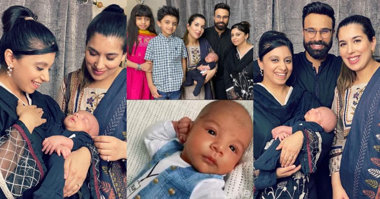 Rahim Pardesi Shared Adorable Pictures Of His New Born Baby With Wives