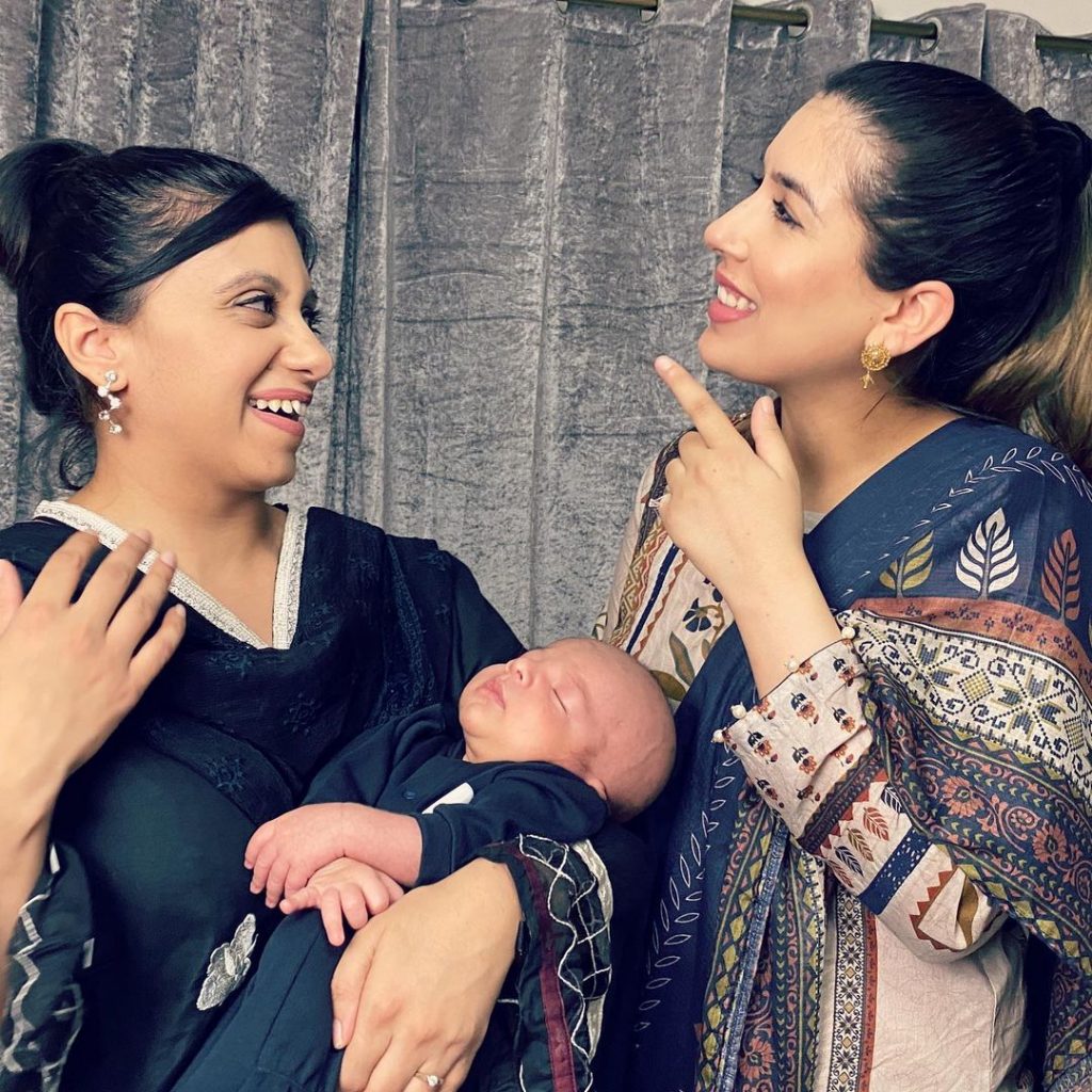 Rahim Pardesi Shared Adorable Pictures Of His New Born Baby With Wives