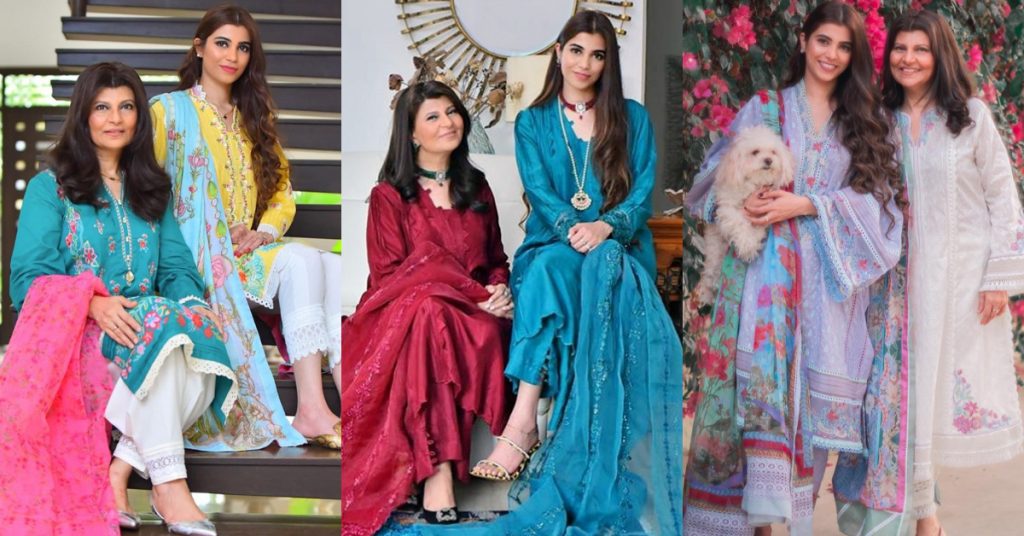 Rubina Ashraf With Her Daughter Minna Tariq- Adorable Pictures