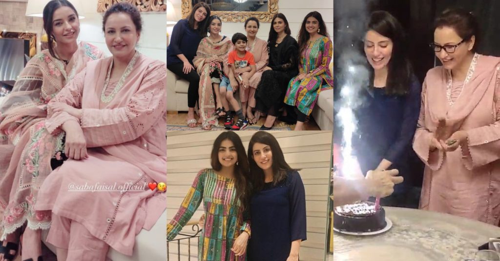 Sadia Faisal Celebrated Her Birthday With Family And Close Friends