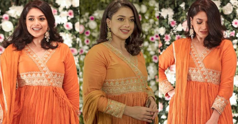 Sanam Jung Looked Bewitching In Orange Dress – Adorable Pictures