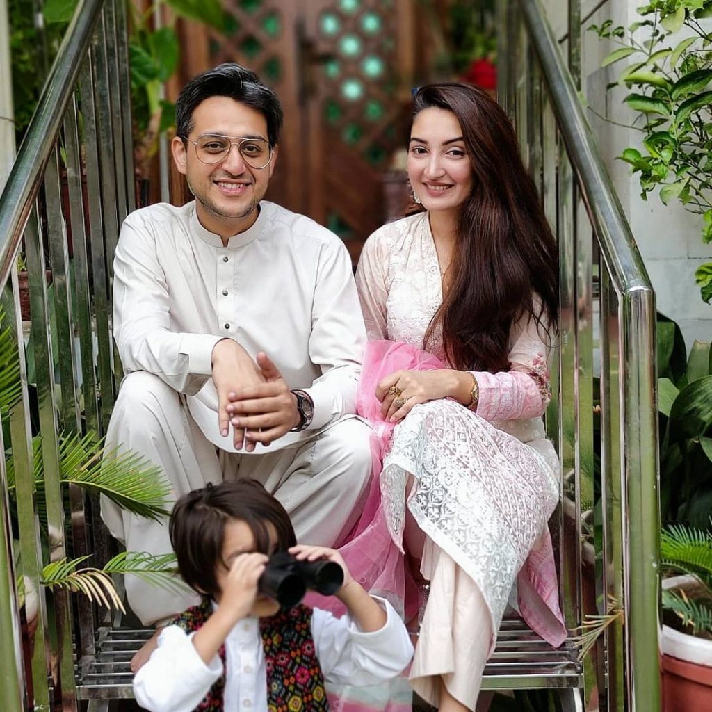 Beautiful Pictures Of Shafaat Ali With His Family Celebrating Eid-ul-Fitr