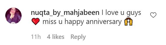 Shahroz Sabzwari Shares An Unconventional Anniversary Wish For Sadaf Kanwal