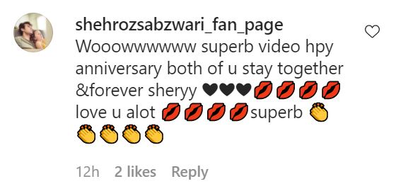 Shahroz Sabzwari Shares An Unconventional Anniversary Wish For Sadaf Kanwal