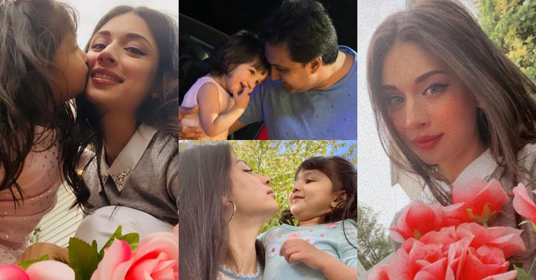 Sidra Batool With Her Daughters-Latest Adorable Pictures