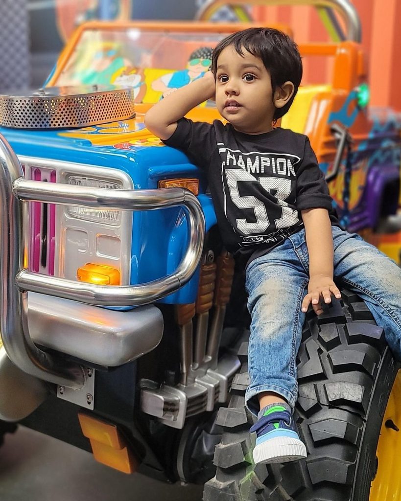 Uroosa Siddiqui Celebrated 3rd Birthday Of Her Son Hamza