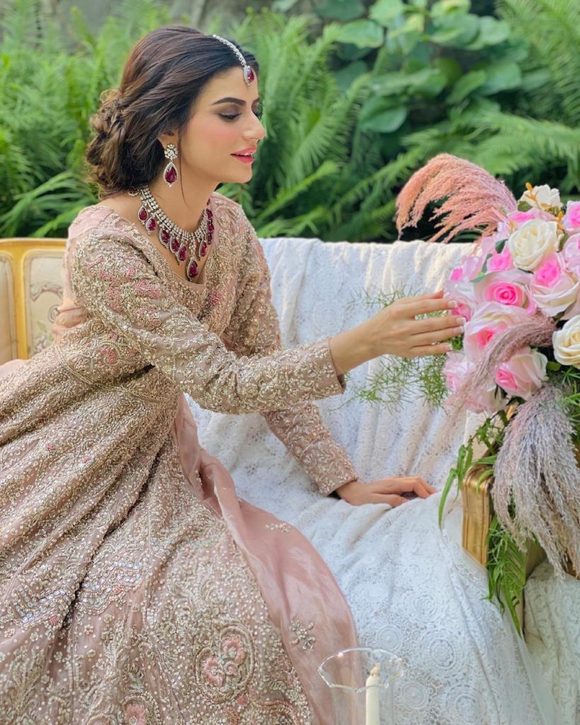 Zubab Rana Stunned In The Bridal Attire By Waqar Asghar