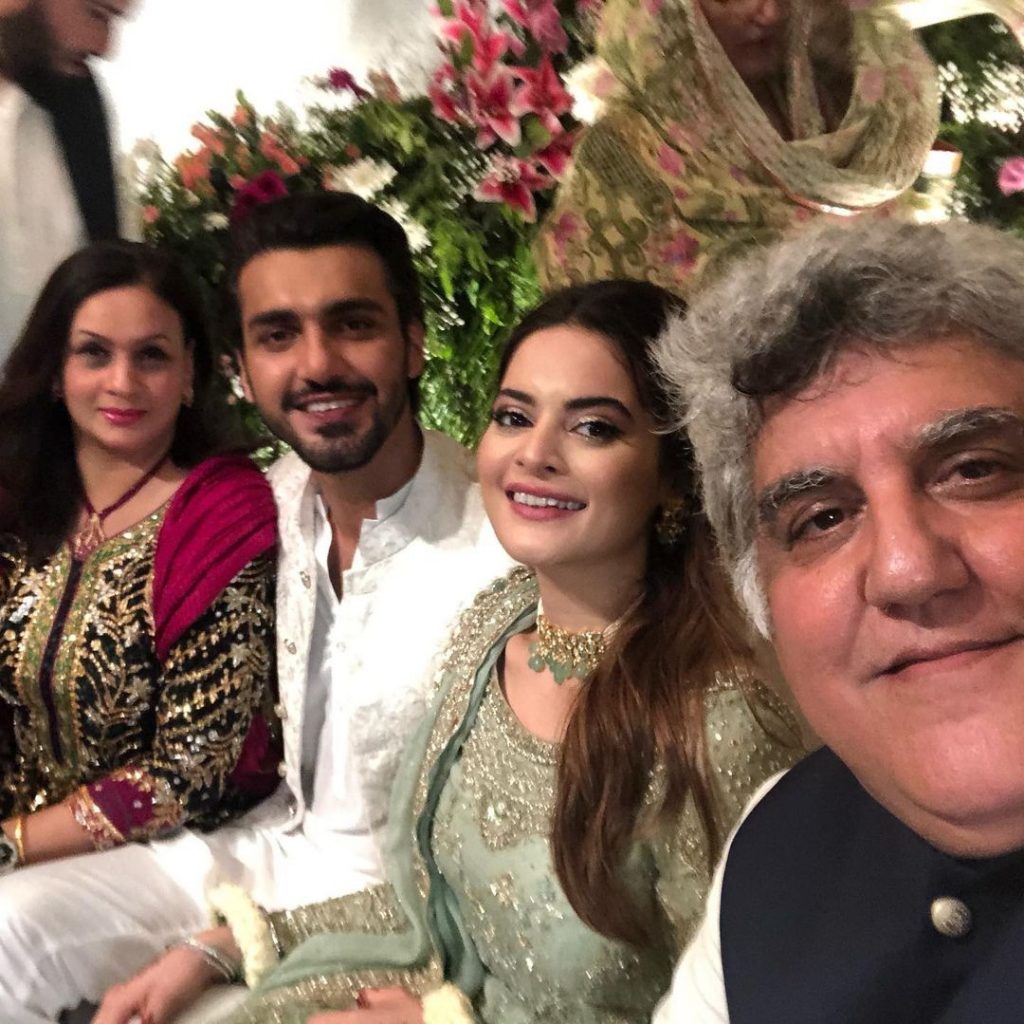 Ahsan Mohsin Ikram's Family From His Engagement Event - Pictures