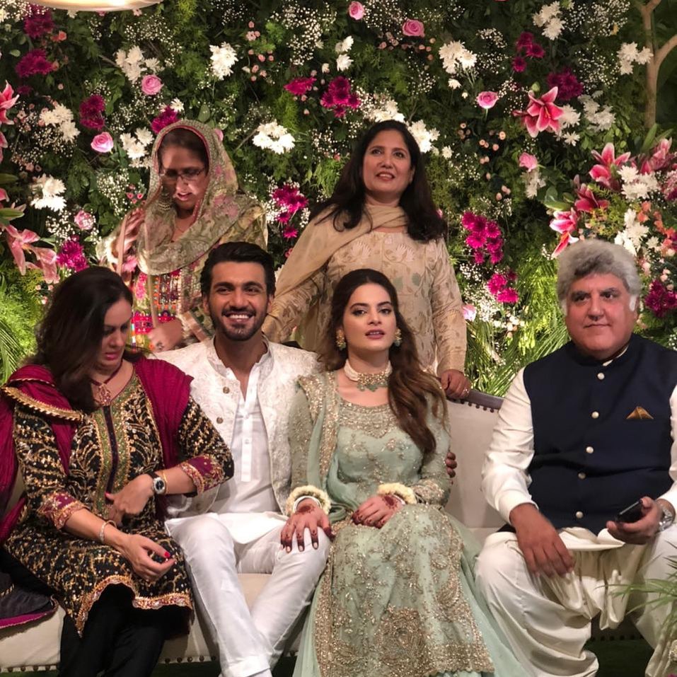 Ahsan Mohsin Ikram's Family From His Engagement Event - Pictures