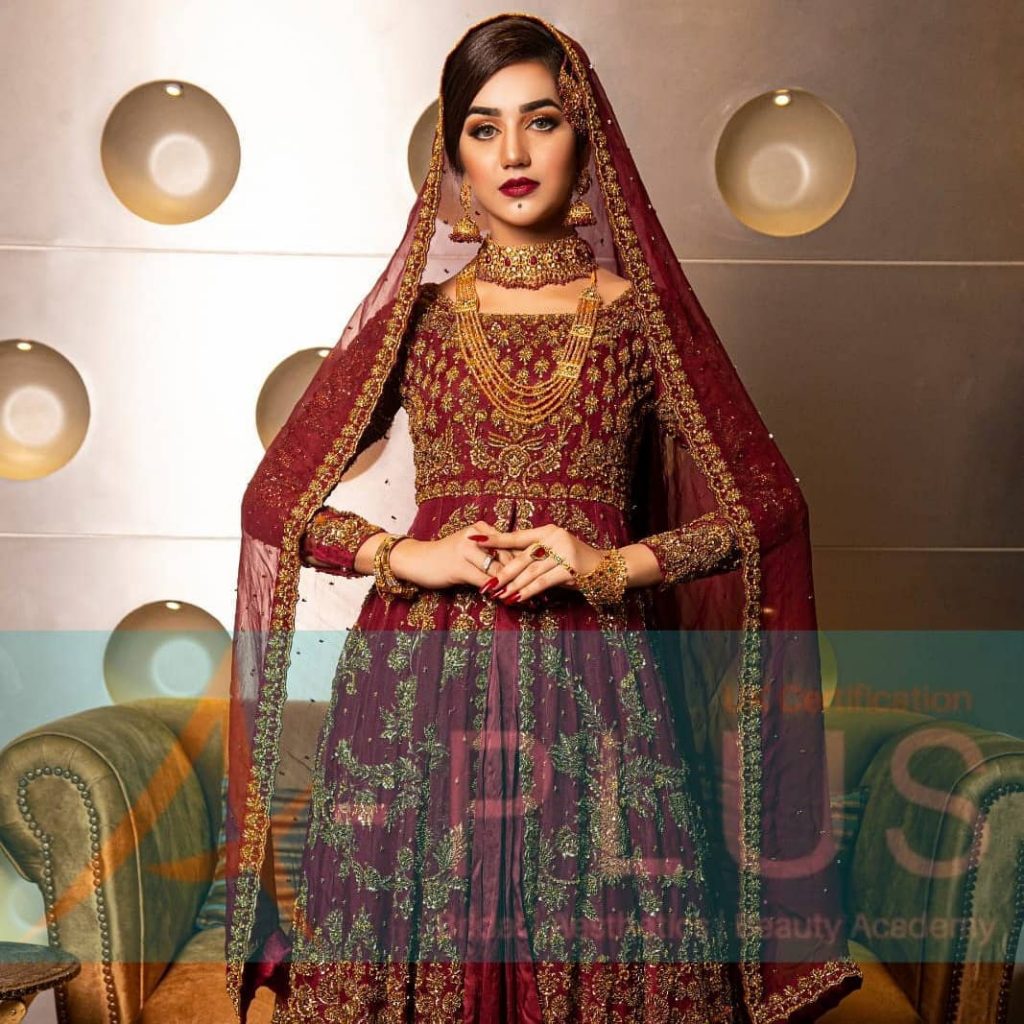 Anum Fayyaz Looks Exquisitely Beautiful In Her Latest Bridal Look