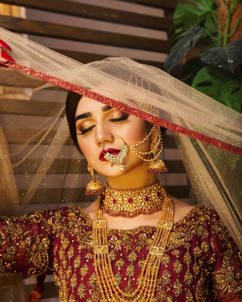 Anum Fayyaz Looks Exquisitely Beautiful In Her Latest Bridal Look