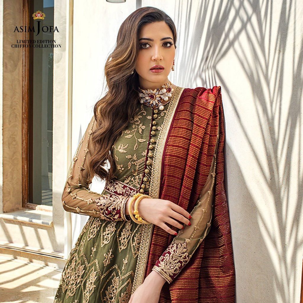 Asim Jofa Limited Chiffon Collection 2021