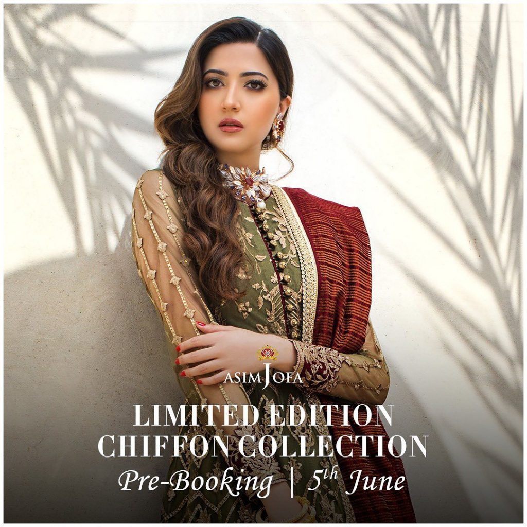 Asim Jofa Limited Chiffon Collection 2021