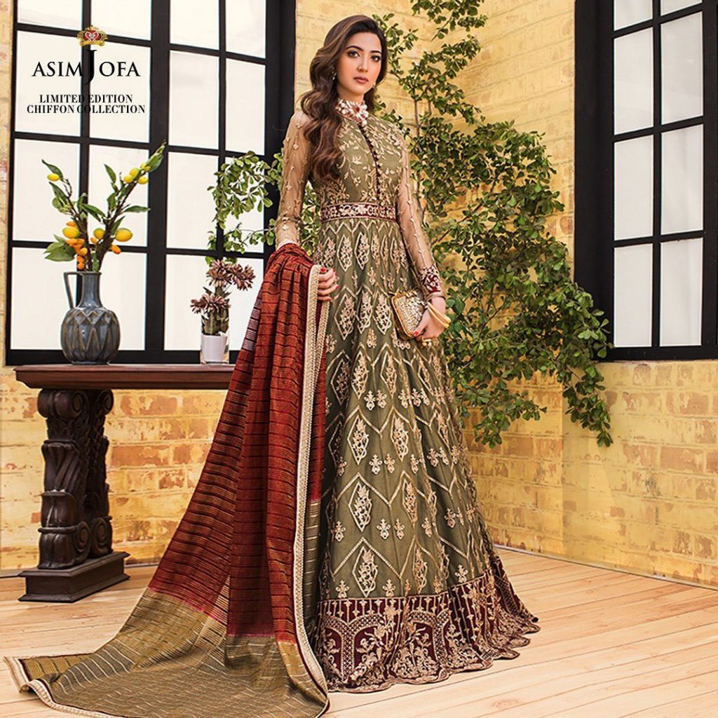 Asim Jofa Limited Chiffon Collection 2021