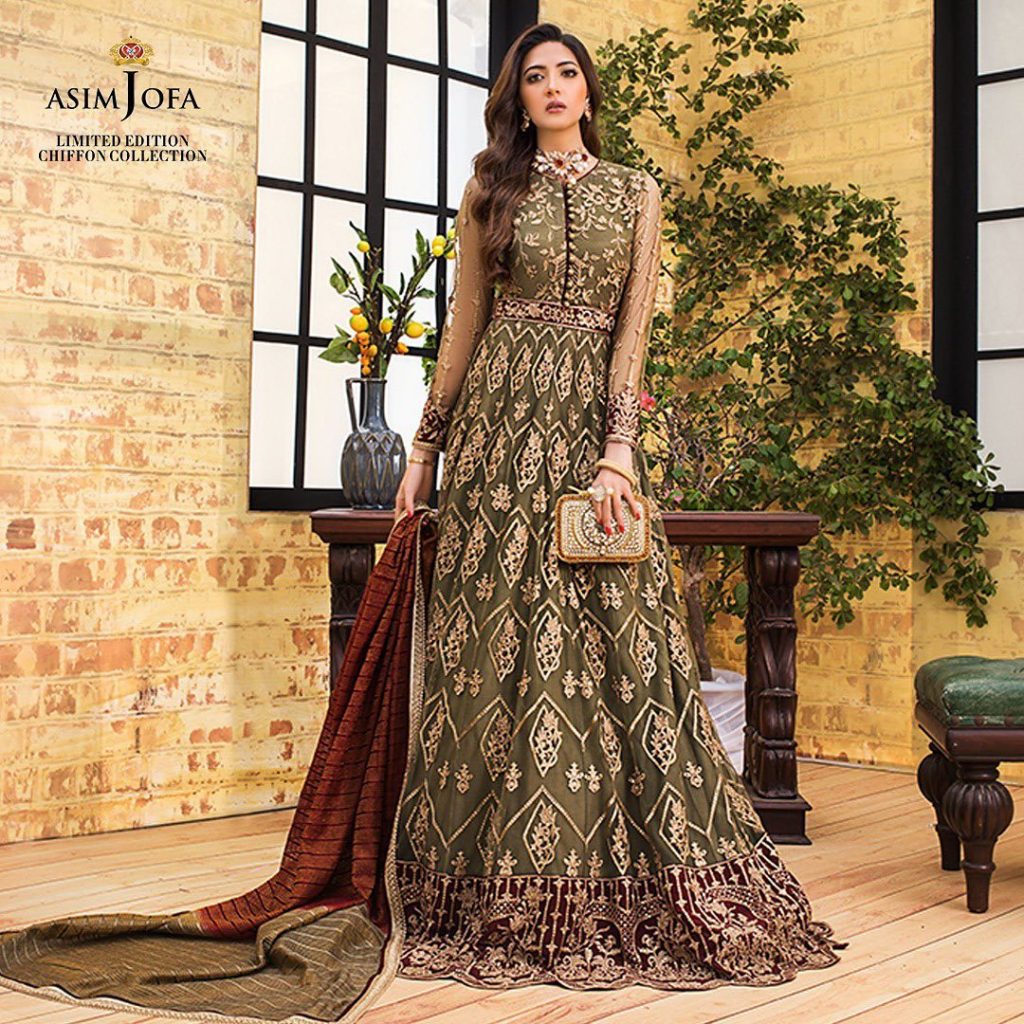 Asim Jofa Limited Chiffon Collection 2021