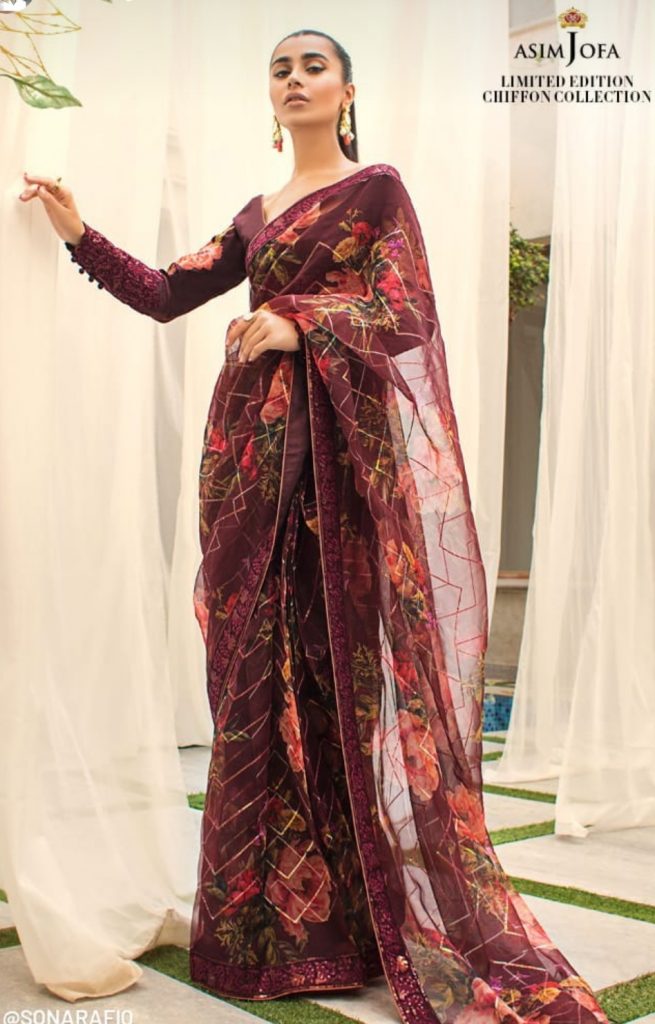 Asim Jofa Limited Chiffon Collection 2021