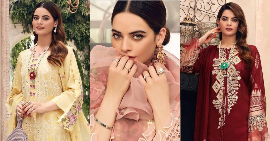 ELAF's Latest Festive Collection Featuring Minal Khan