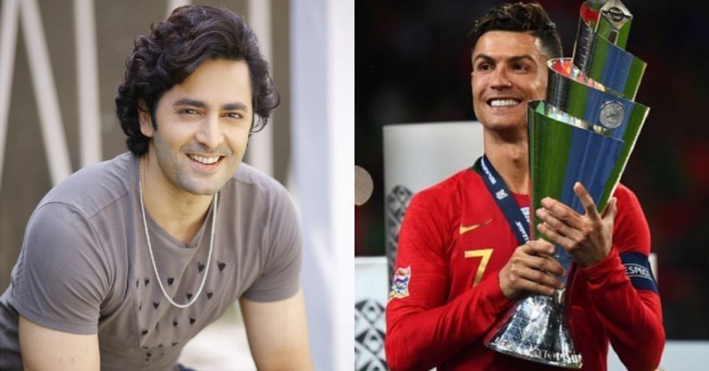 Danish Taimoor Overjoyed As Cristiano Ronaldo Mentioned His Comment