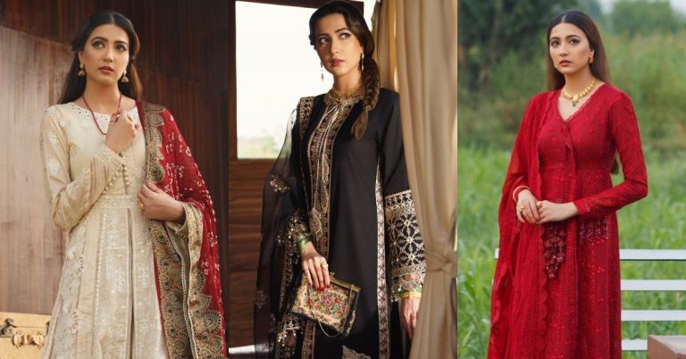 Qalamkar Official’s Latest Eid Collection Featuring Aymen Saleem
