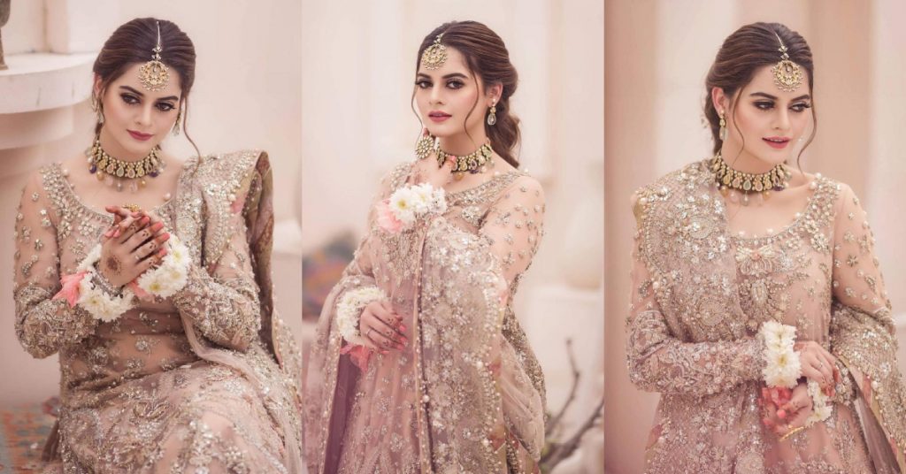 Minal Khan Nails Ethereal Elegance In Her Latest Bridal Shoot