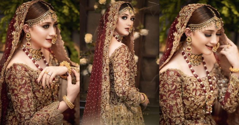 Gorgeous Momina Iqbal Stuns In Her Latest Bridal Shoot