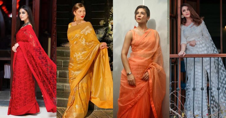 Pakistani Divas Making Style Statement In Saree