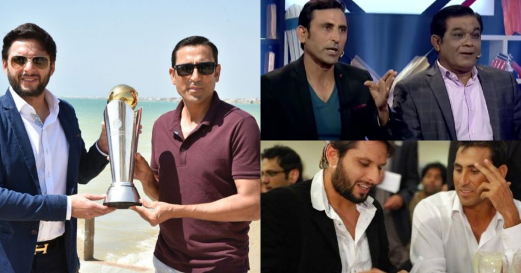 Younis Khan Has An Advice For Shahid Afridi