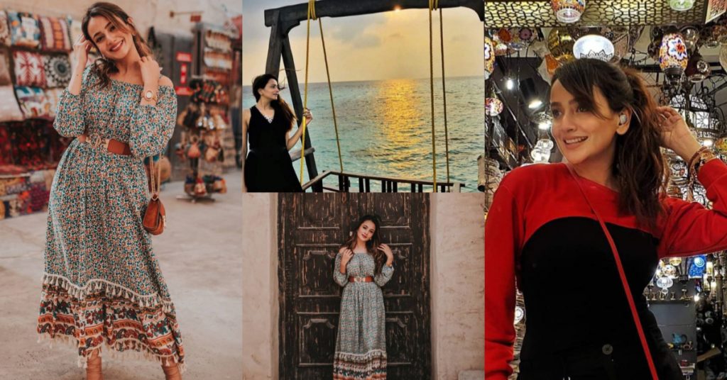 Zarnish Khan's Recent Vibrant Pictures From Dubai