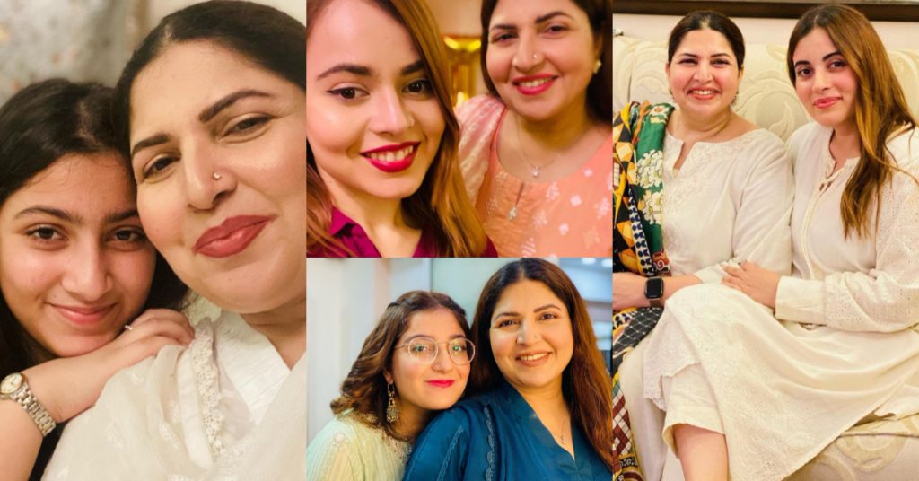 Shagufta Ejaz Adorable Pictures With Her Daughters