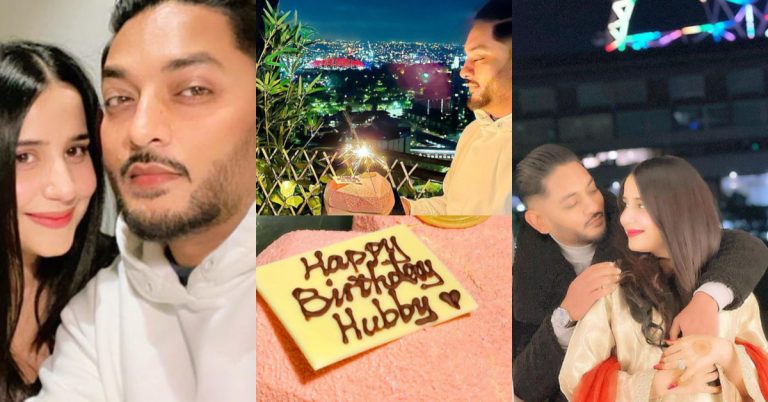 Saniya Shamshad Hussain Celebrates Hubby’s Birthday – Pictures