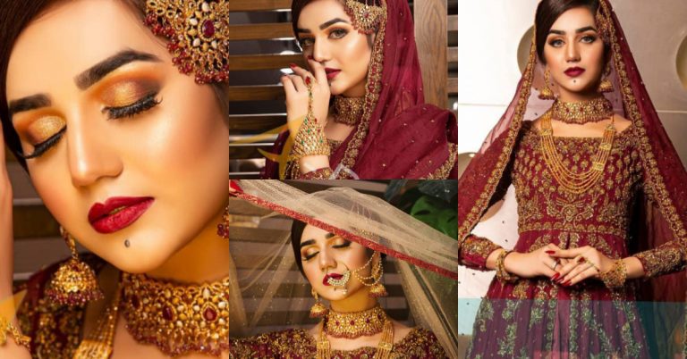 Anum Fayyaz Looks Exquisitely Beautiful In Her Latest Bridal Look