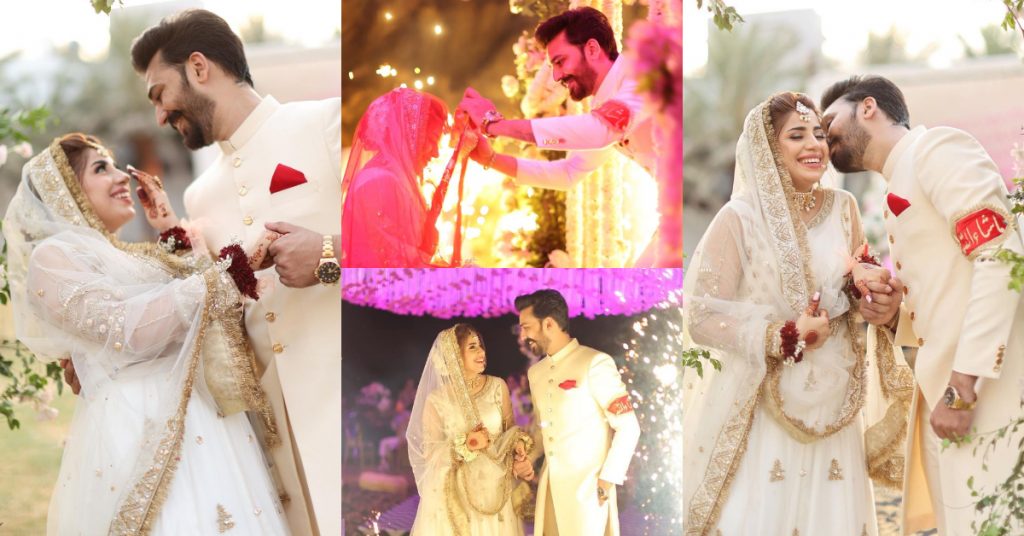 Beautiful Wedding Pictures Of TikTok Star Dr Madiha Khan And MJ Ahsan