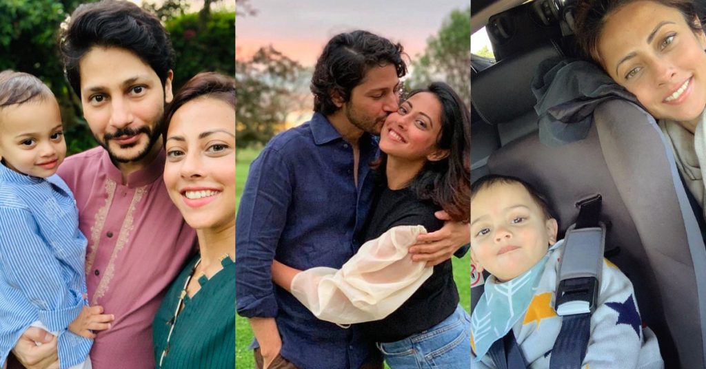 Latest Family Pictures Of Ainy Jaffri Rahman